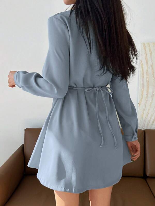 Button Front Shirt Dress