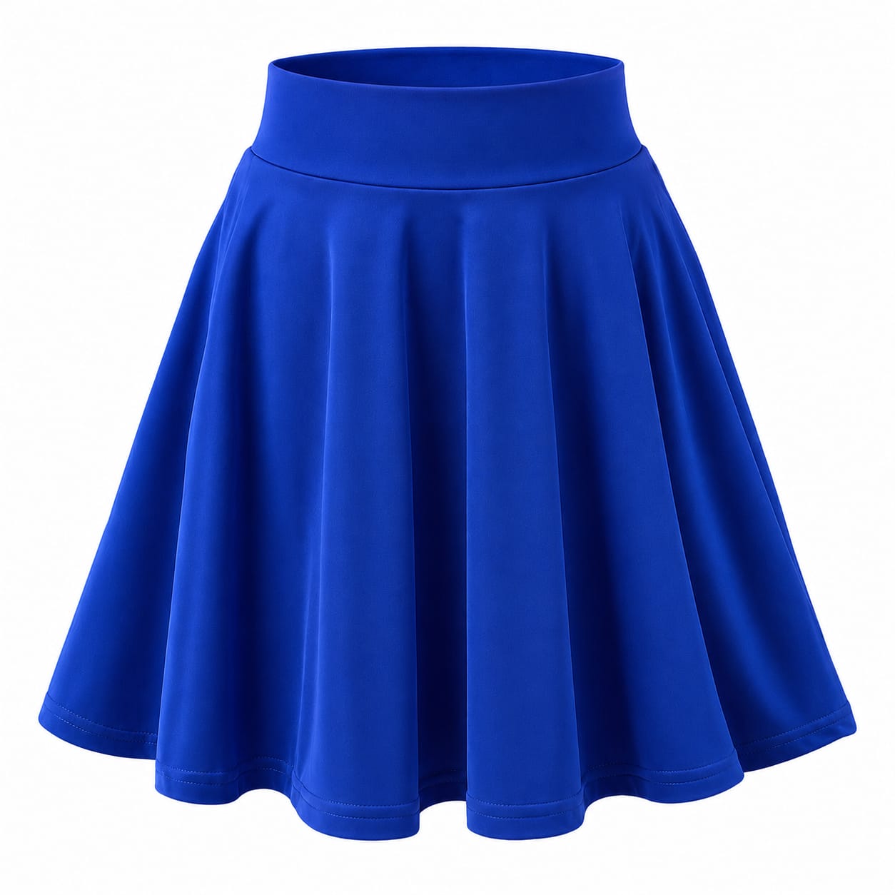 Women's High Waist Flared Skater Skirt